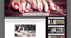 Desktop Screenshot of crushingfeet.com